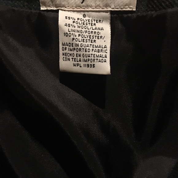 WASSO - Brown/suede mini skirt with 2 pockets. Sz6 - Picture 5 of 7